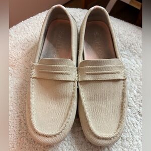 Rothy's Drivers Cream Loafers Women’s 10